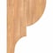 Ekena Millwork Ridgewood Smooth Corbel, Western Red Cedar, 5 1/2"W x 12"D x 16"H COR06X12X16RID00SWR - alternate 2